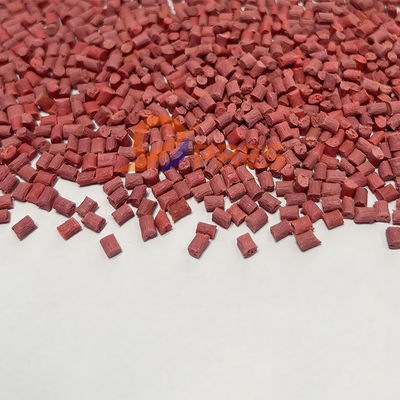 comprare 50% di fibra di vetro rinforzata PPS rosso Materiale plastico pellet perline calore modellabile online manufacture