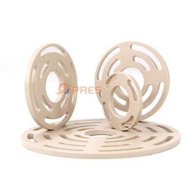 comprare Ingegneria della resistenza chimica all'abrasione Parti di plastica PEEK Placca di valvola OEM online manufacture