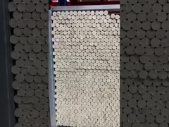 Ingegneria resistente alle alte temperature Plastica PEEK Bar Bar Vetro Riempito Estrusione continua