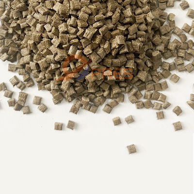 Buon prezzo GF40% Granuli PPS rinforzati di fibra di vetro Materiale marrone scuro a granello in linea