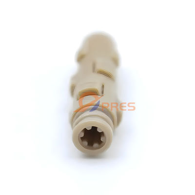 Buon prezzo Buona stabilità dimensionale resistenza ad alte temperature connettore Peek in linea