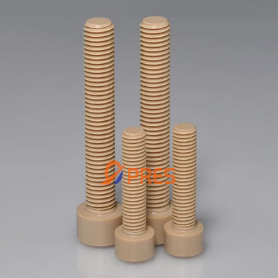 Buon prezzo PEEK naturale Hex Socket Thread Cap Cylinder Head Screw con densità 1.31 in linea